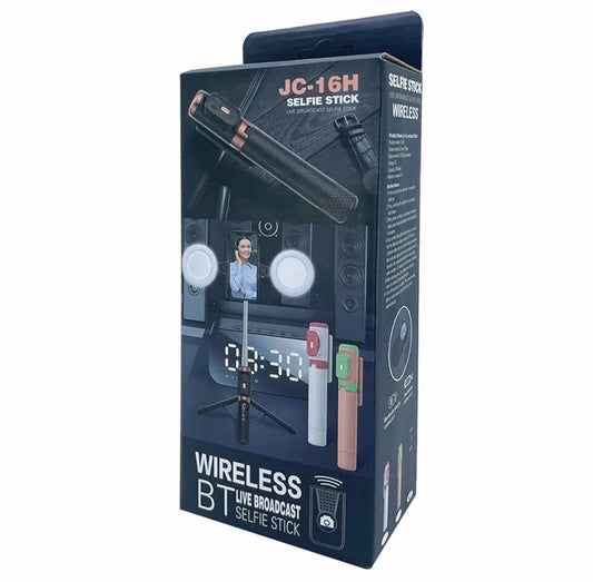 JC-16H Wireless Bluetooth Selfie Stick with Tripod & Remote