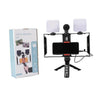 AY-49X Video-Making Kit with LED Lights, Microphone & Tripod – Smartphone Vlogging Setup