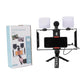 AY-49X Video-Making Kit with LED Lights, Microphone & Tripod – Smartphone Vlogging Setup